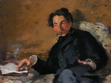 Edouard Manet Painting - Stephane Mallarme Eduard Manet